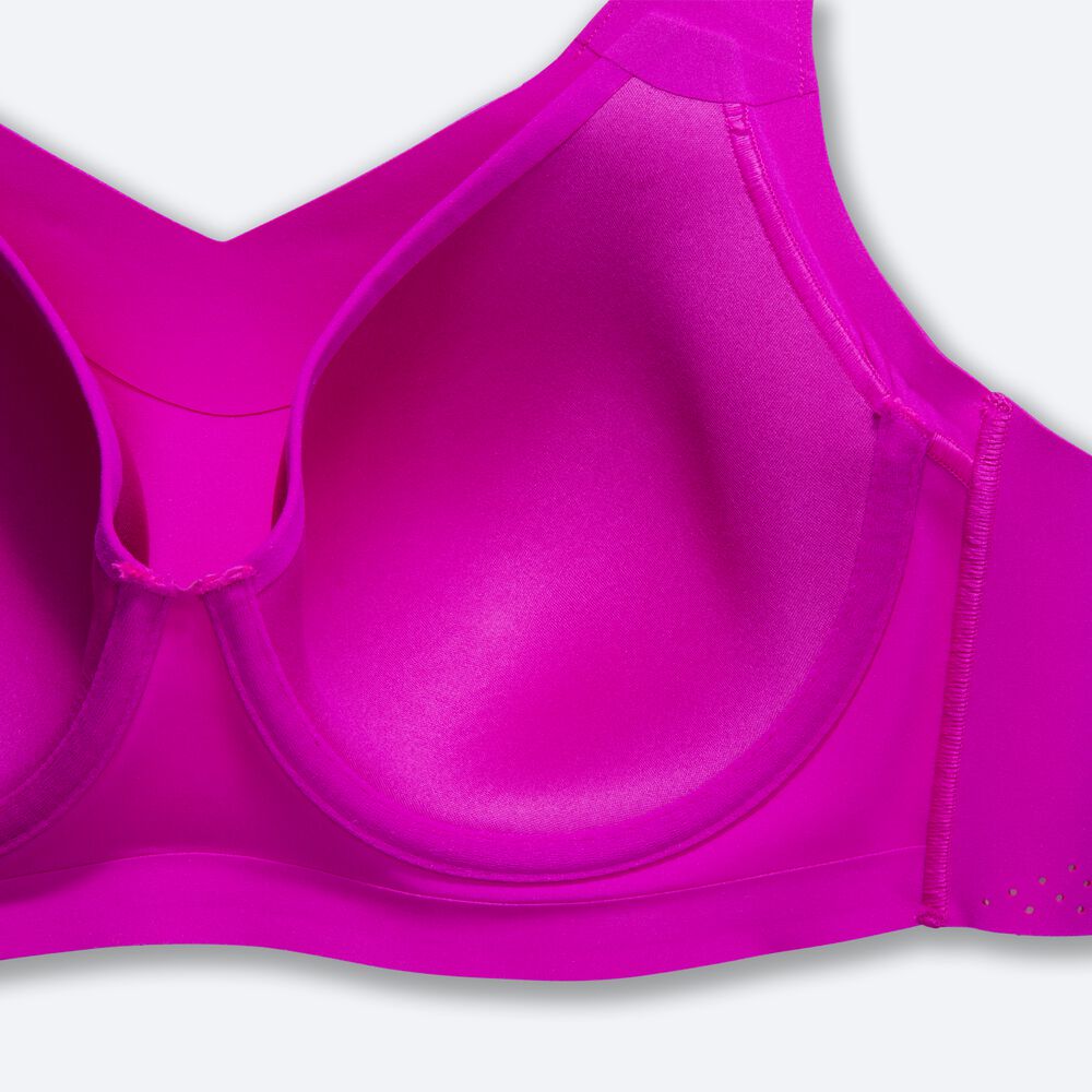 Brooks Dare Underwire Run Bra Ženske Športni Nedrčki Roza Vijolične | Slovenija-57940