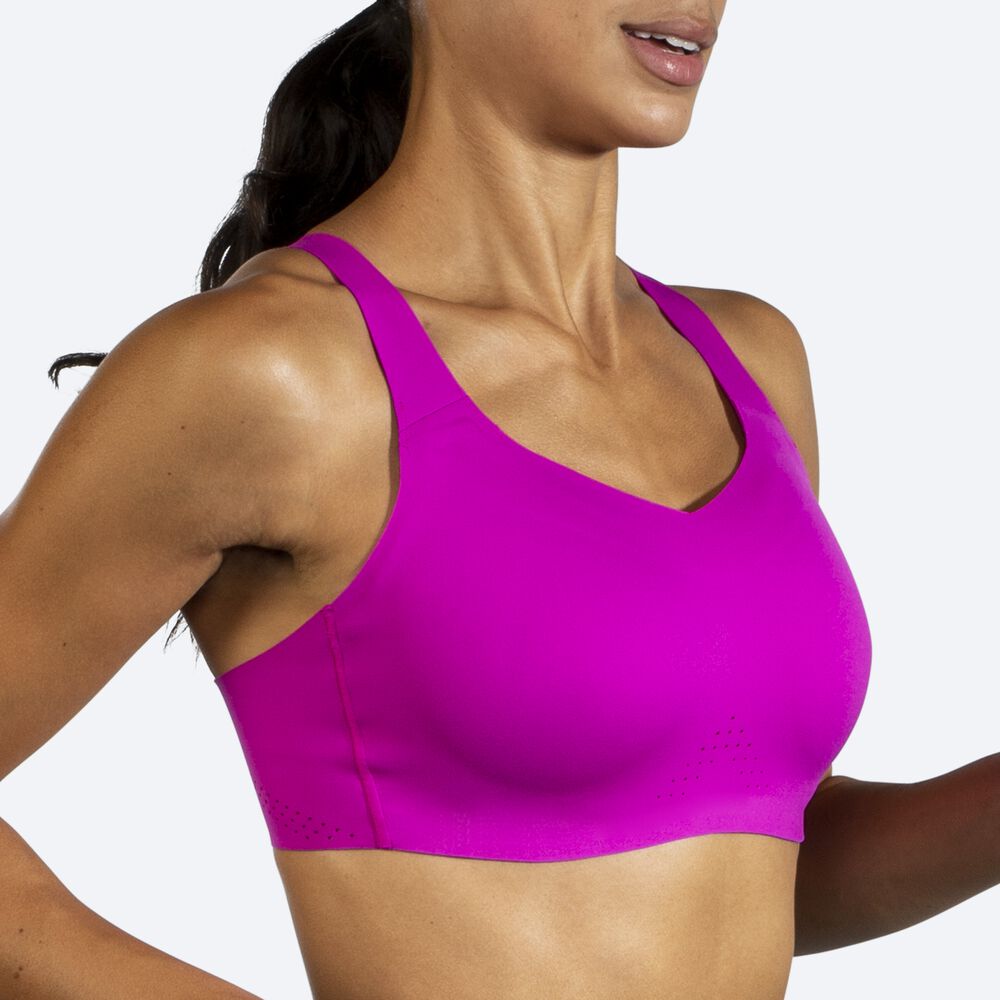 Brooks Dare Underwire Run Bra Ženske Športni Nedrčki Roza Vijolične | Slovenija-57940