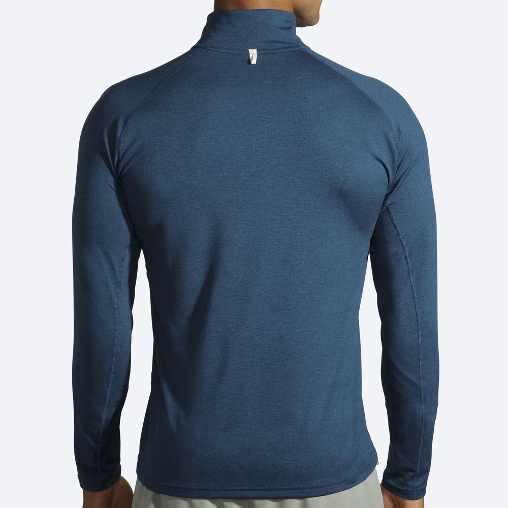 Brooks Dash 1/2 Zip Moški Jakne Indigo | Slovenija-78453