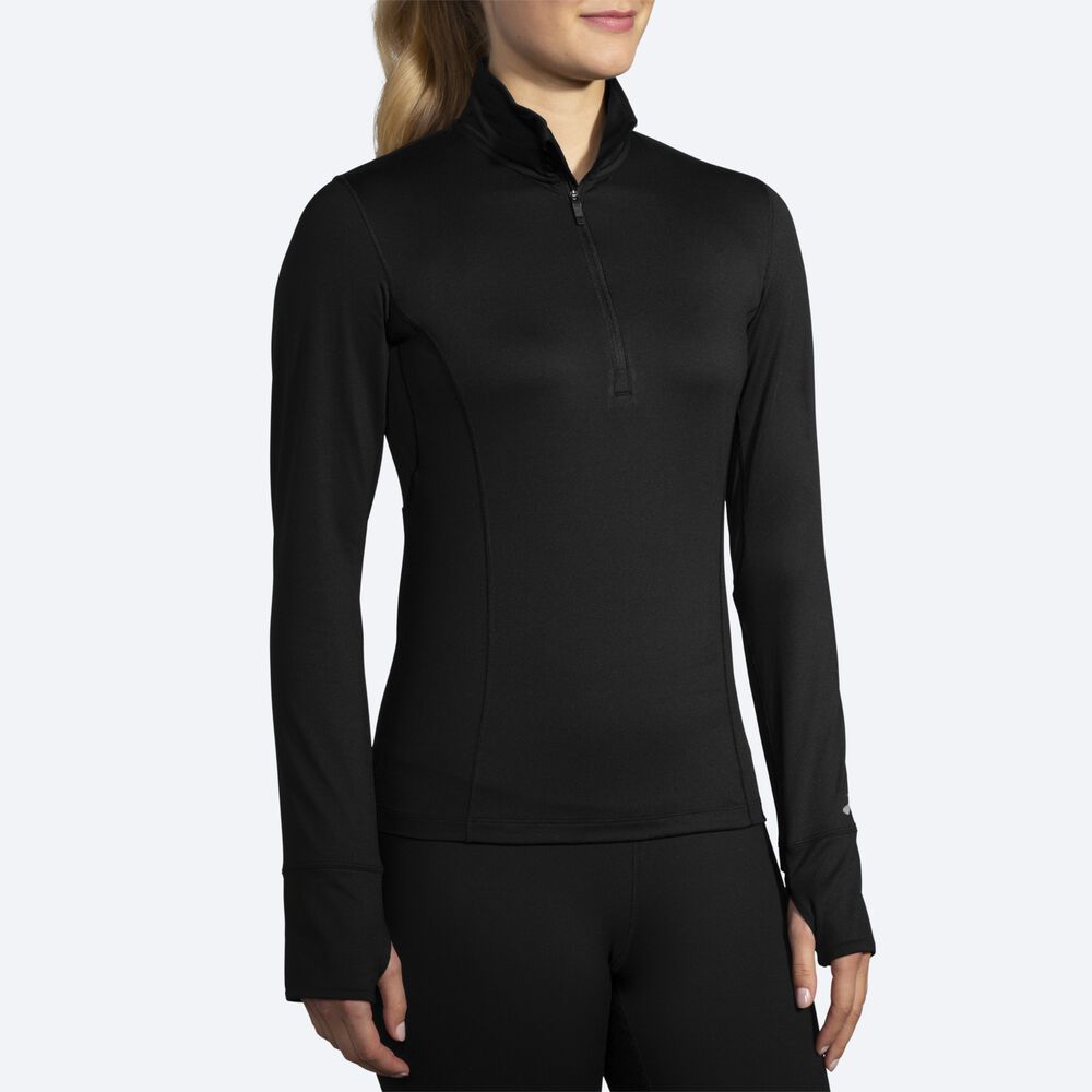 Brooks Dash 1/2 Zip Ženske Jakne Modre Sive Temno Modre | Slovenija-92856