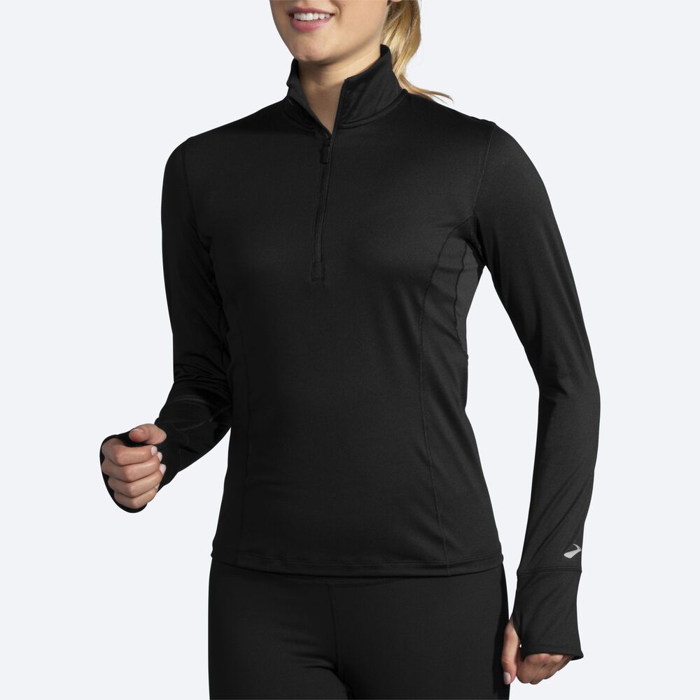 Brooks Dash 1/2 Zip Ženske Jakne Modre Sive Temno Modre | Slovenija-92856