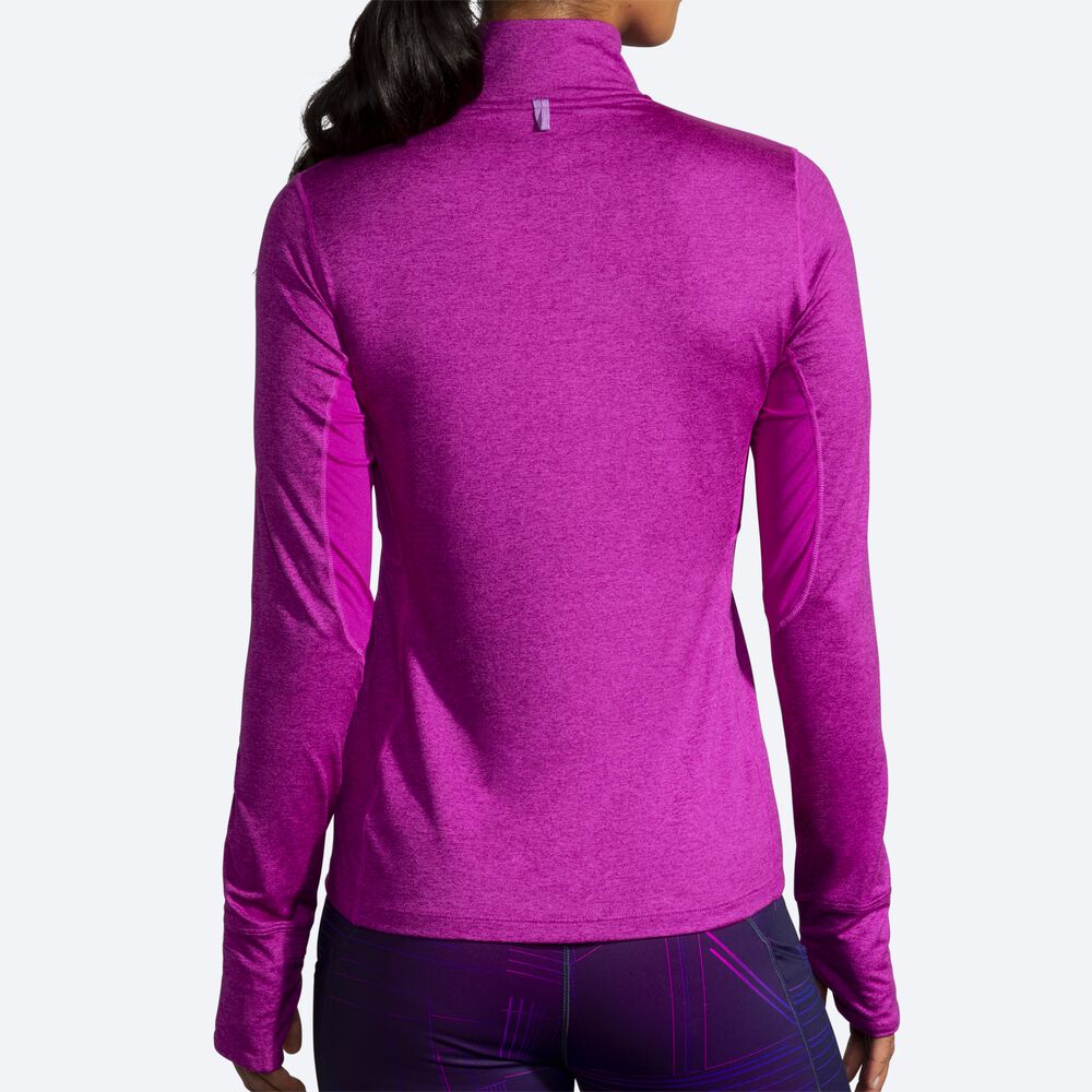 Brooks Dash 1/2 Zip Ženske Jakne Roza | Slovenija-21695