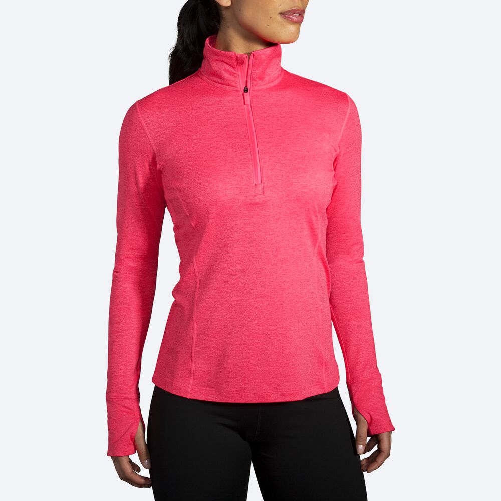 Brooks Dash 1/2 Zip Ženske Jakne Roza | Slovenija-89736