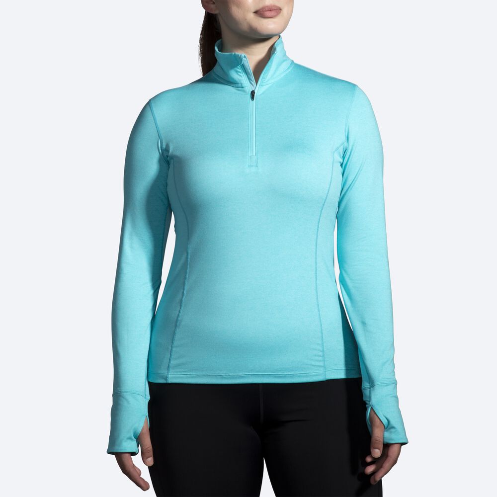 Brooks Dash 1/2 Zip Ženske Jakne Turkizna | Slovenija-80342