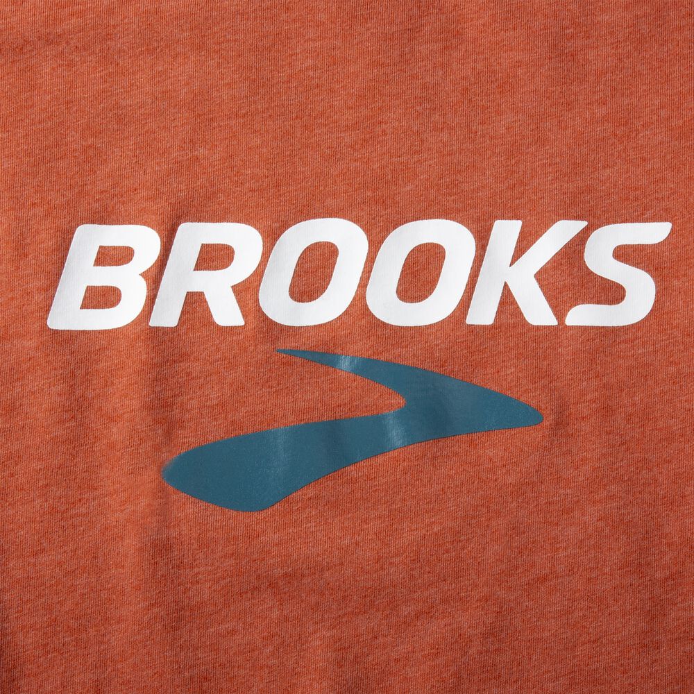 Brooks Distance Short Sleeve 2.0 Moški Majice Rdeče | Slovenija-05812