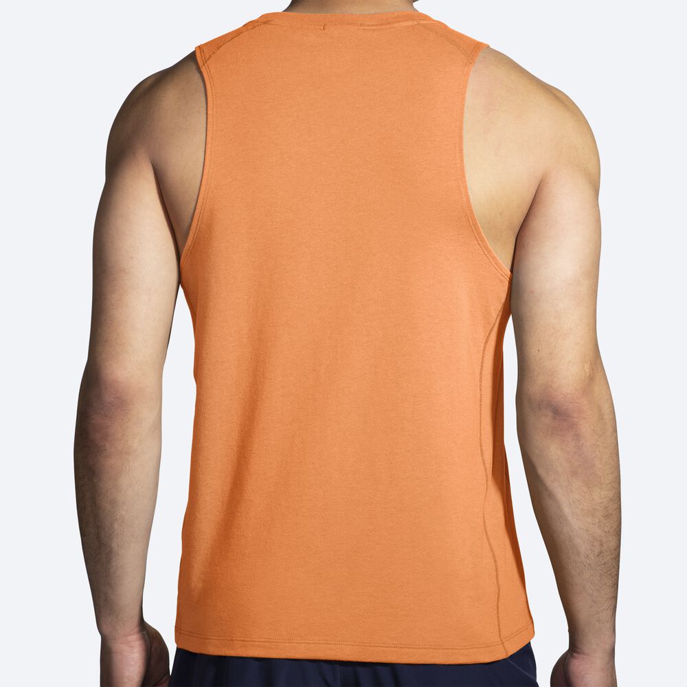 Brooks Distance Tank 2.0 Moški Majice Brez Rokavov Oranžne | Slovenija-41380