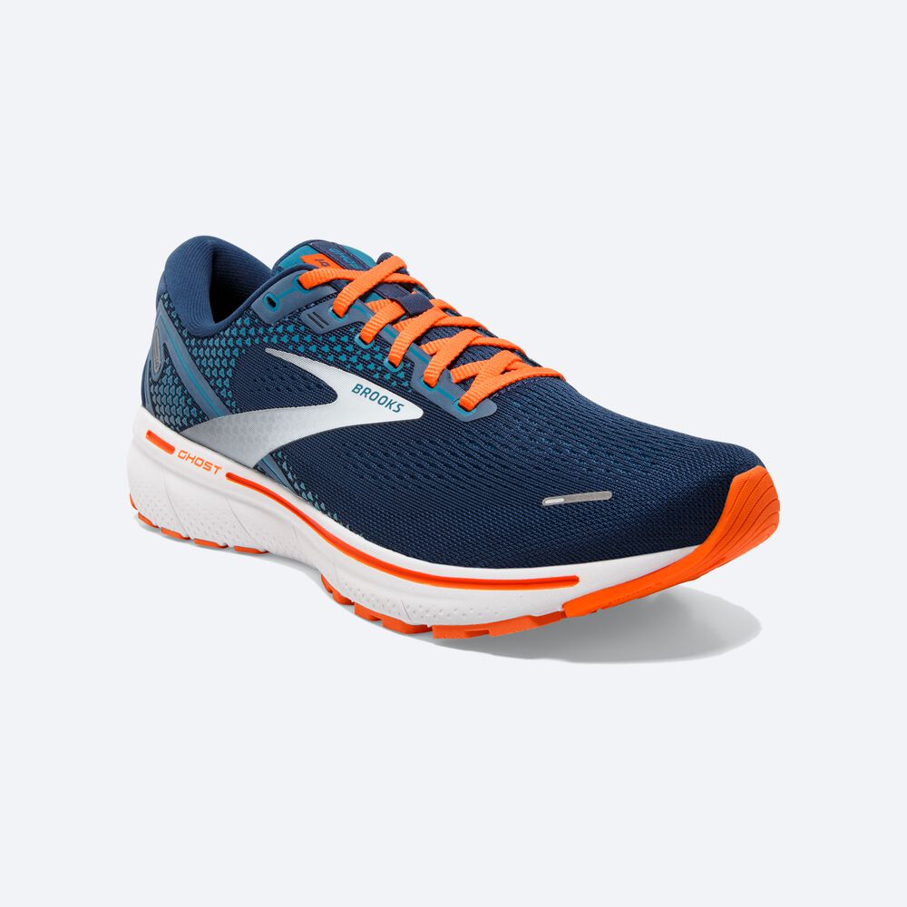 Brooks Ghost 14 Moški Tekaški Copati Rjave Turkizna | Slovenija-74359