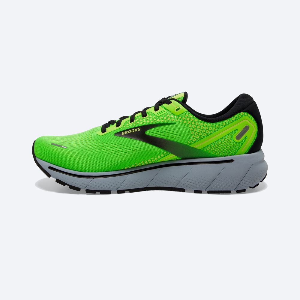 Brooks Ghost 14 Moški Tekaški Copati Zelene Modre Črne | Slovenija-92038