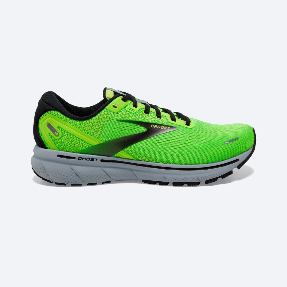 Brooks Ghost 14 Moški Tekaški Copati Zelene Modre Črne | Slovenija-92038