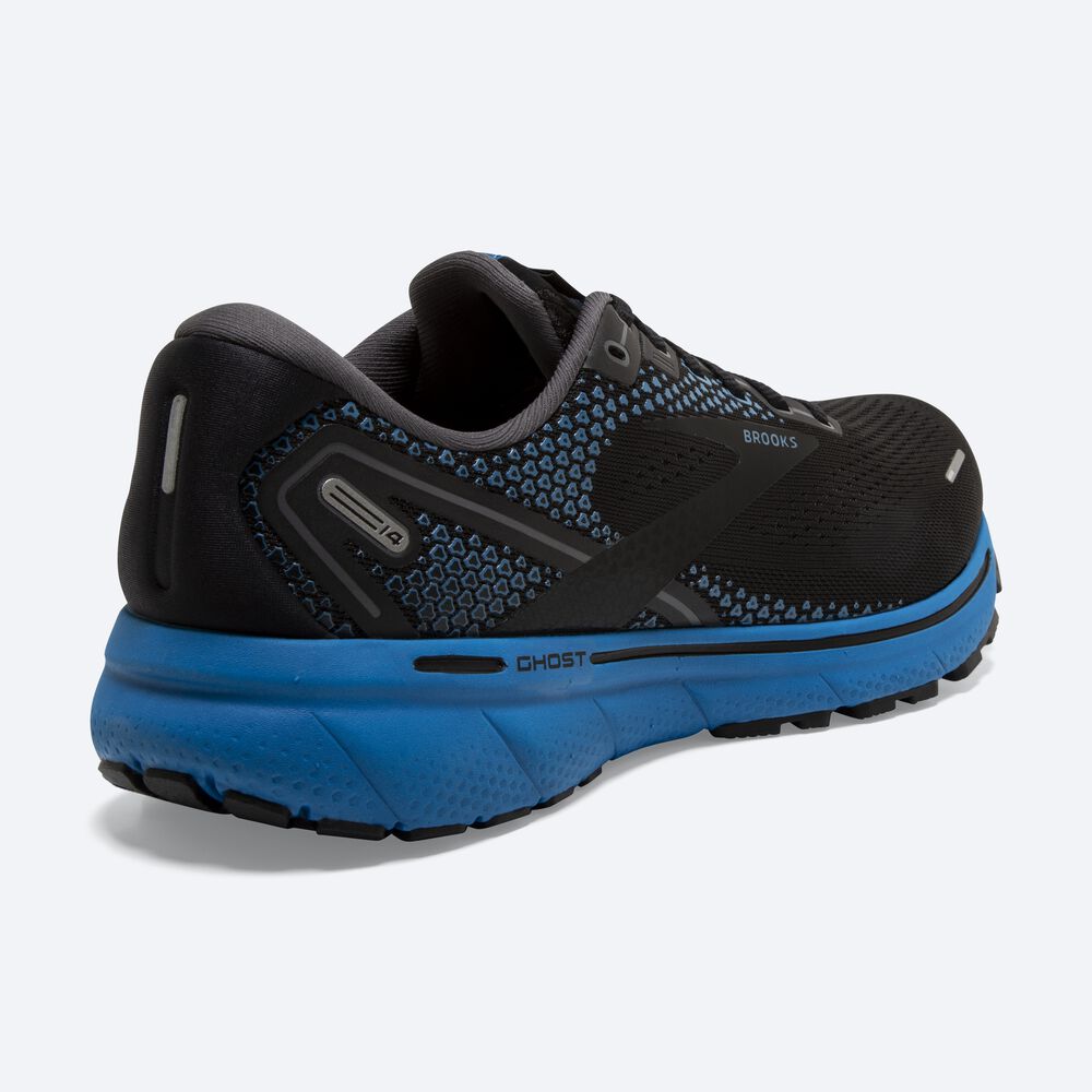 Brooks Ghost 14 Moški Tekaški Copati Črne Modre | Slovenija-23684