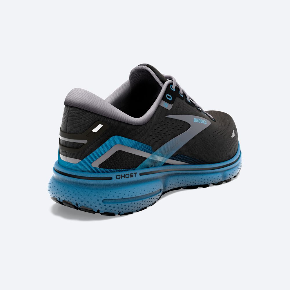 Brooks Ghost 15 Moški Tekaški Copati Črne Modre | Slovenija-91583