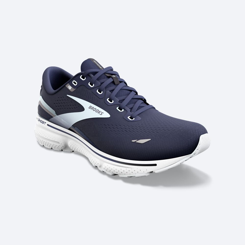 Brooks Ghost 15 Ženske Tekaški Copati Temno Modre | Slovenija-86241