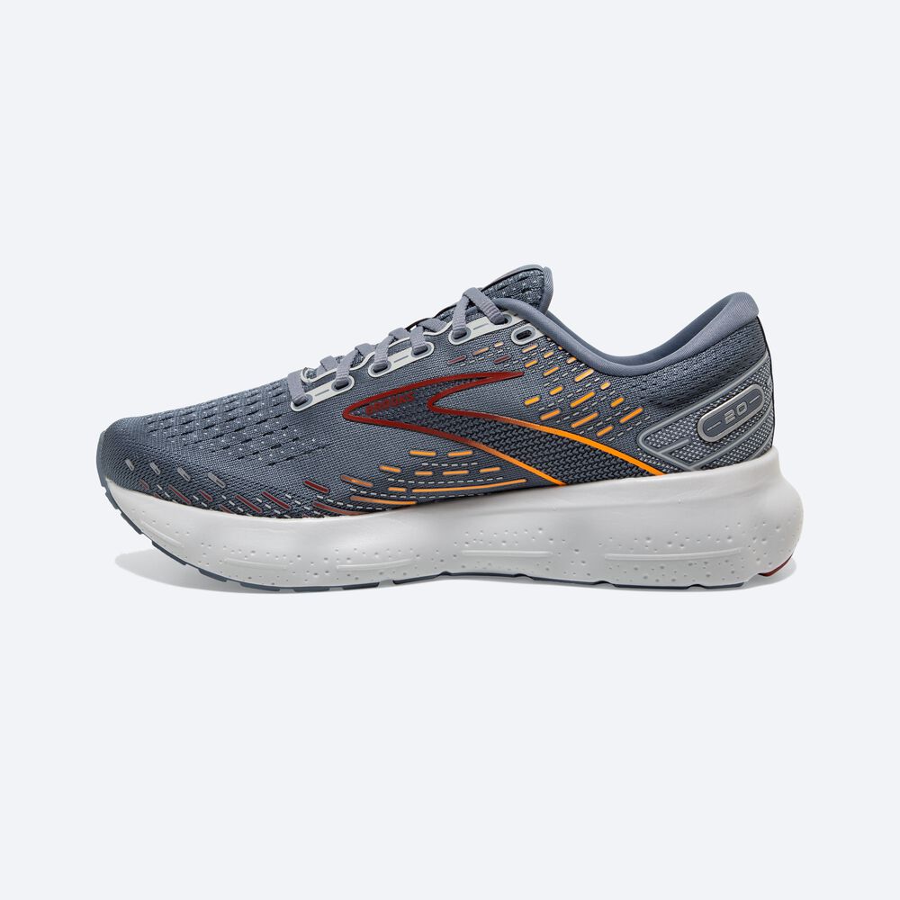 Brooks Glycerin 20 Moški Tekaški Copati Sive Rdeče Oranžne | Slovenija-30819