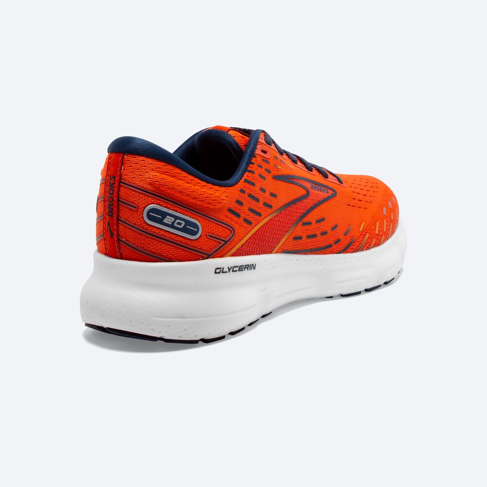 Brooks Glycerin 20 Moški Tekaški Copati Oranžne Rjave | Slovenija-32016