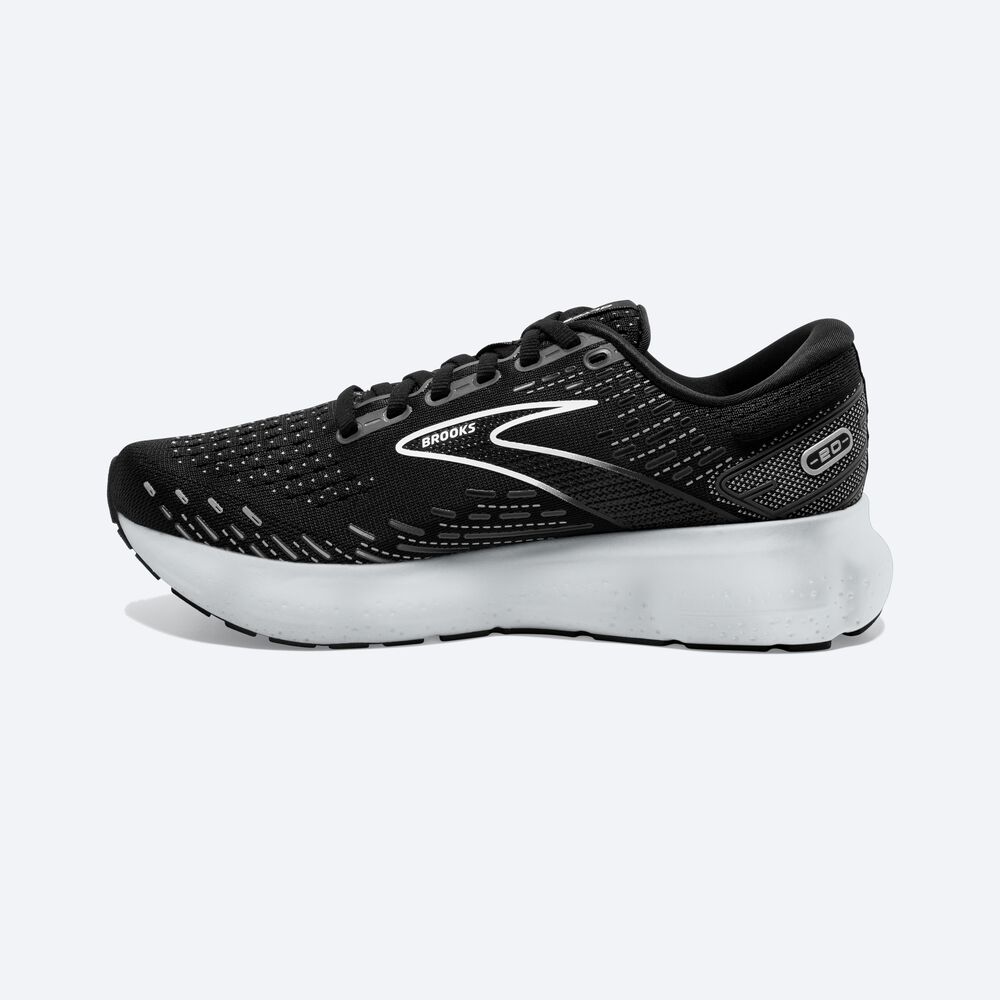 Brooks Glycerin 20 Ženske Tekaški Copati Črne Bele | Slovenija-15708