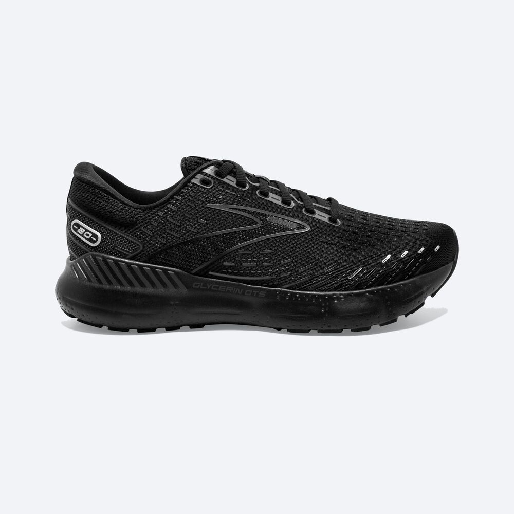 Brooks Glycerin GTS 20 Moški Tekaški Copati Črne | Slovenija-21580