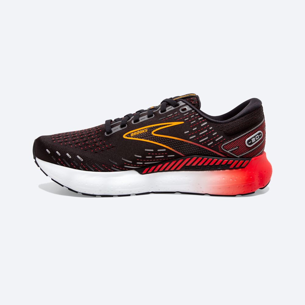 Brooks Glycerin GTS 20 Moški Tekaški Copati Črne Rdeče | Slovenija-31862