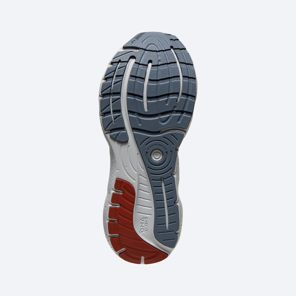 Brooks Glycerin GTS 20 Moški Tekaški Copati Sive Rdeče Oranžne | Slovenija-62371