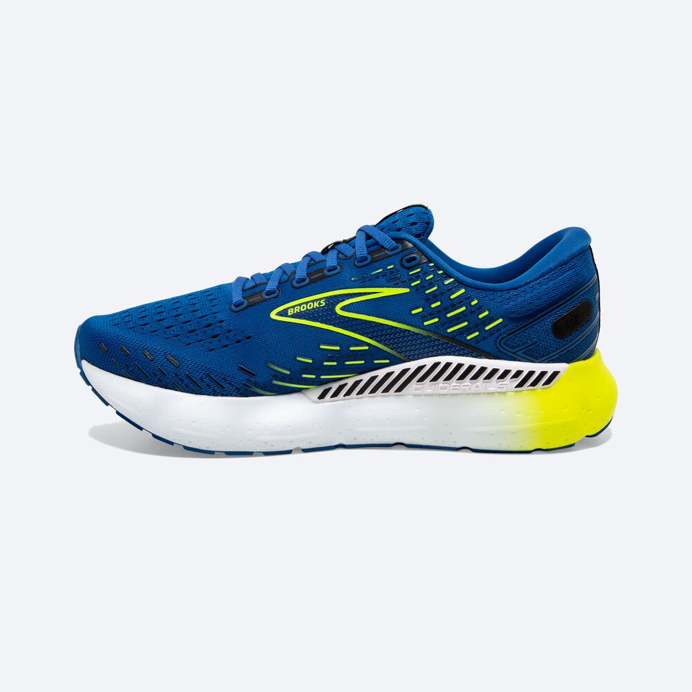 Brooks Glycerin GTS 20 Moški Tekaški Copati Modre Bele | Slovenija-94351