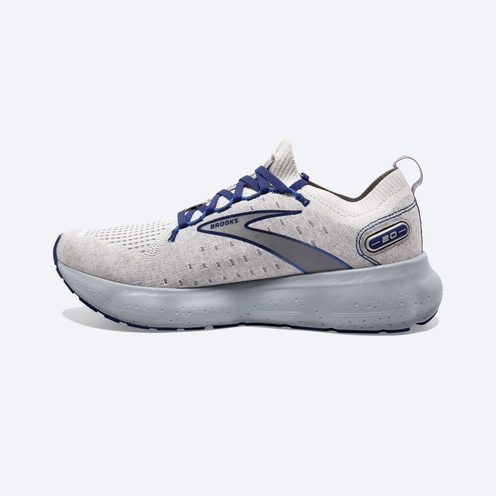 Brooks Glycerin StealthFit 20 Moški Tekaški Copati Sive Modre | Slovenija-81476