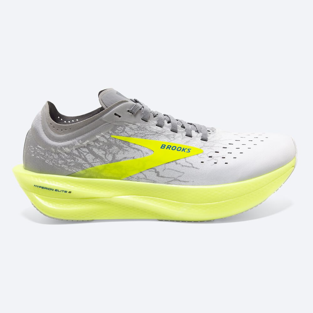 Brooks Hyperion Elite 2 Ženske Tekaške Superge Bele Srebrne | Slovenija-17083