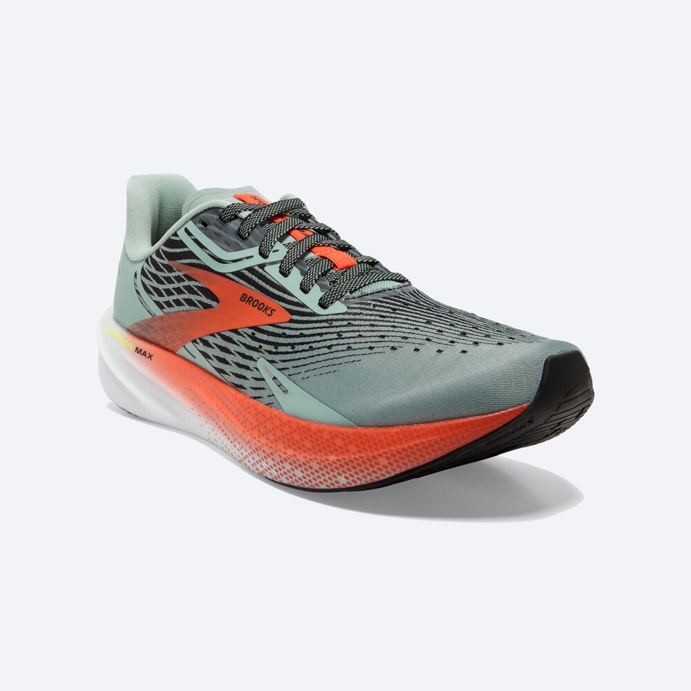 Brooks Hyperion Max Moški Tekaški Copati Modre Roza | Slovenija-43021