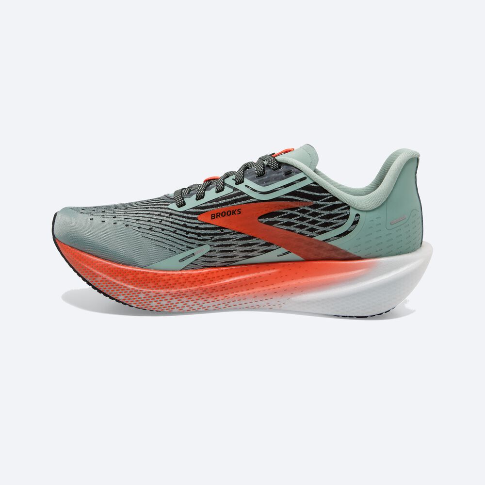 Brooks Hyperion Max Ženske Tekaški Copati Modre Roza | Slovenija-41723