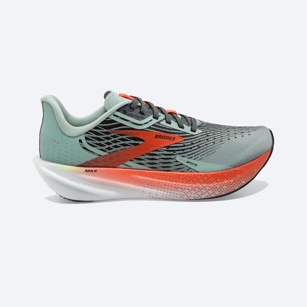 Brooks Hyperion Max Ženske Tekaški Copati Modre Roza | Slovenija-41723