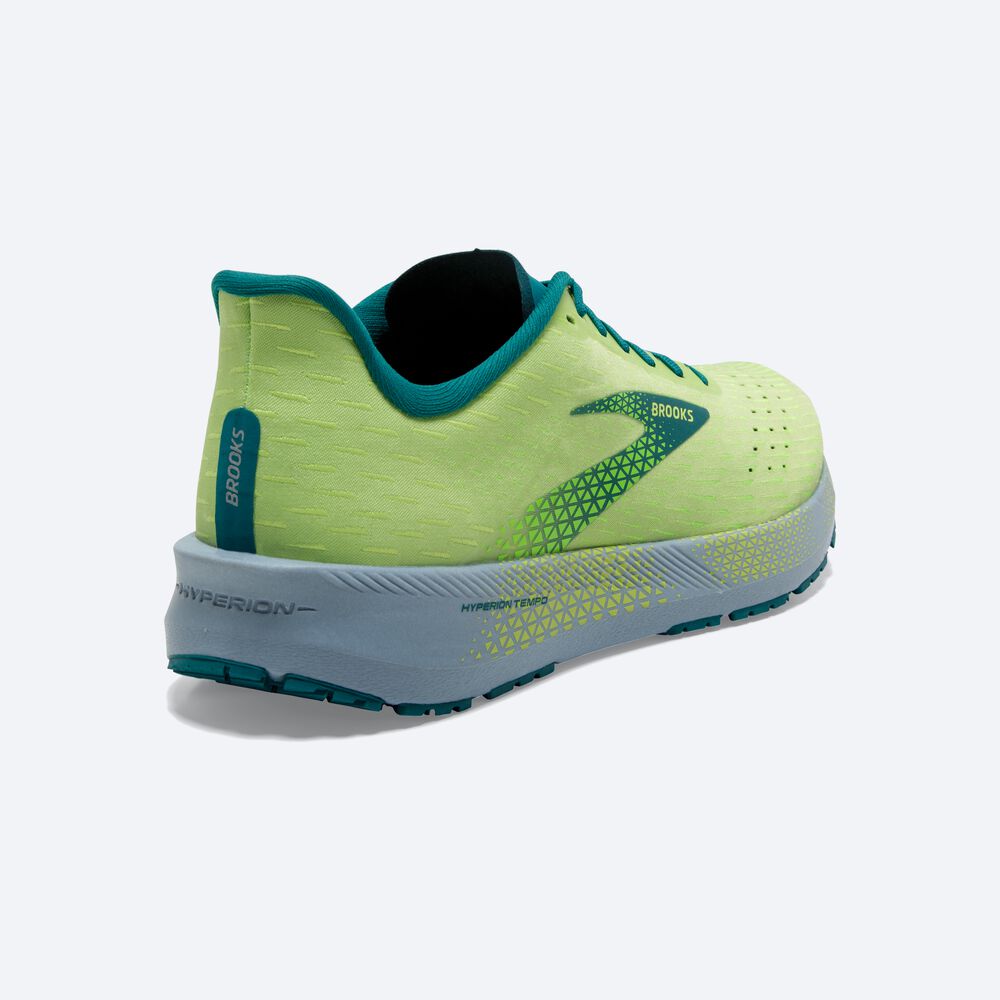 Brooks Hyperion Tempo Moški Tekaški Copati Zelene Modre | Slovenija-09347