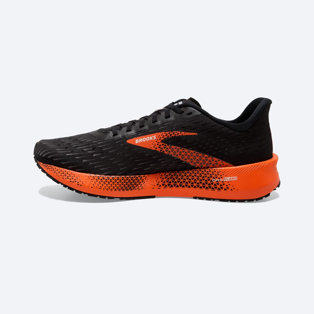 Brooks Hyperion Tempo Moški Tekaški Copati Črne Sive | Slovenija-54302