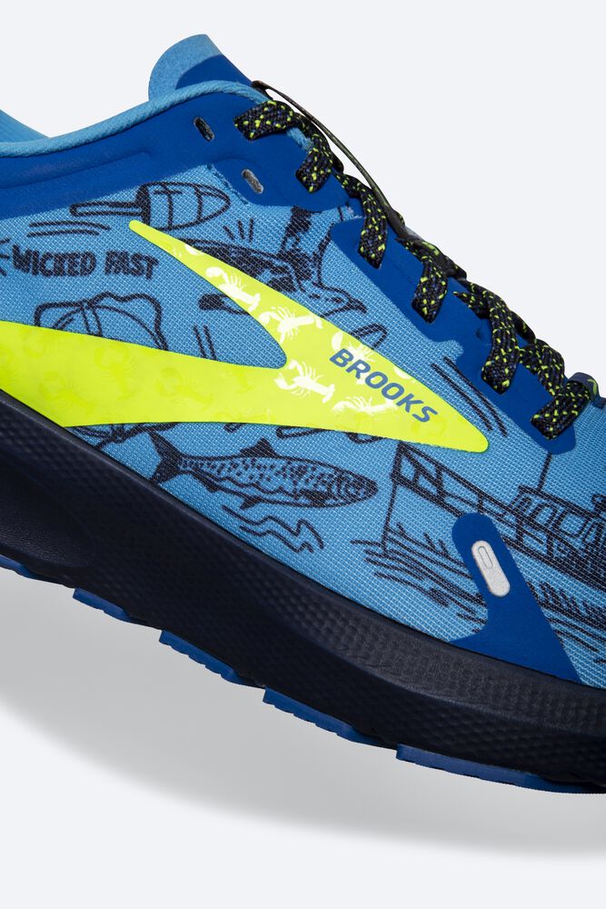 Brooks Launch 9 Ženske Tekaški Copati Modre Temno Modre | Slovenija-42659