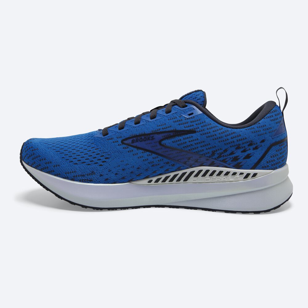 Brooks Levitate GTS 5 Moški Tekaški Copati Modre Bele | Slovenija-69872