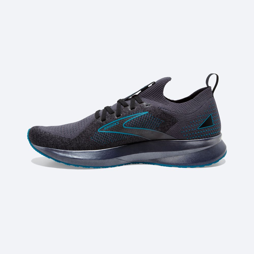 Brooks Levitate StealthFit 5 Moški Tekaški Copati Črne Turkizna | Slovenija-38250