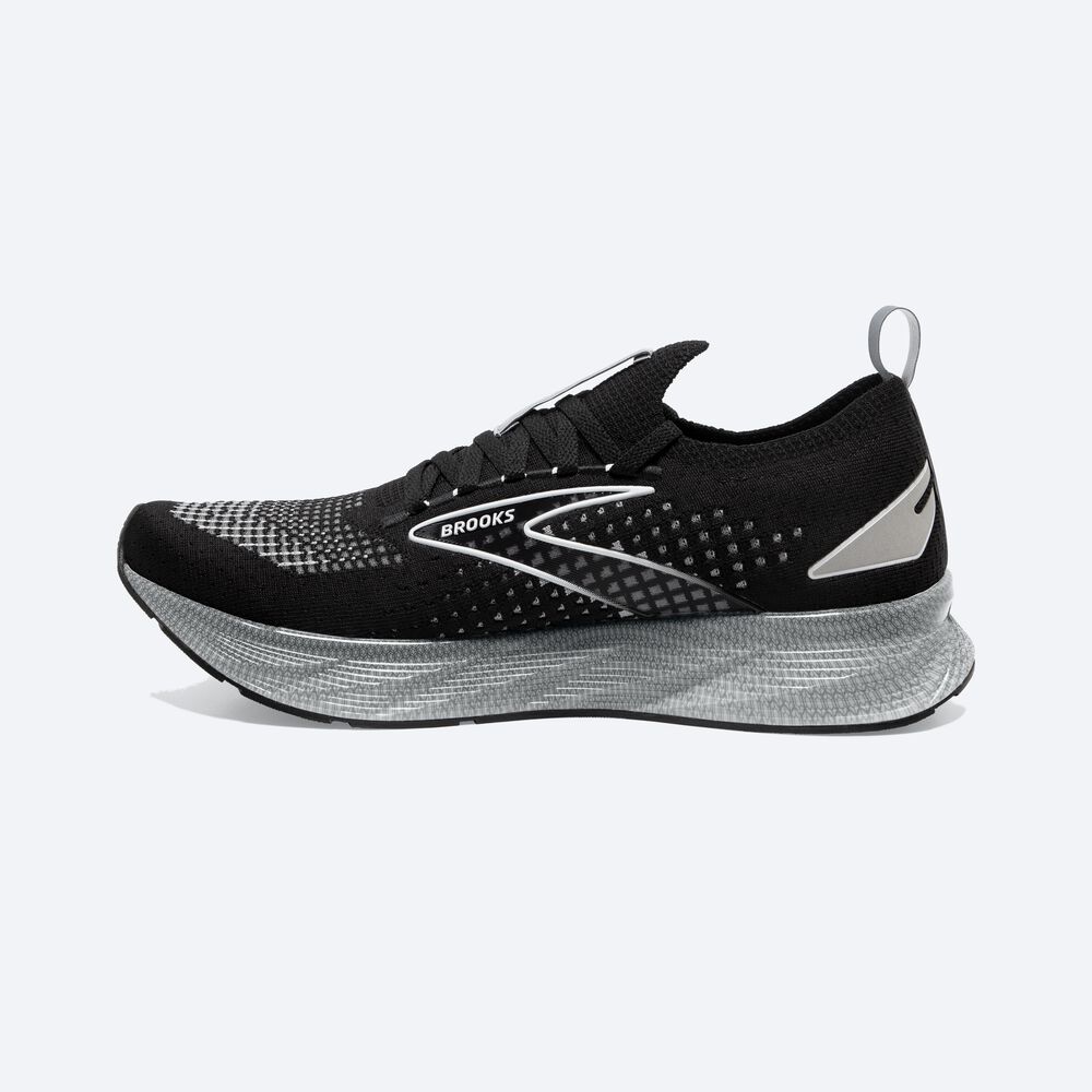 Brooks Levitate StealthFit 6 Moški Tekaški Copati Črne Sive | Slovenija-30186