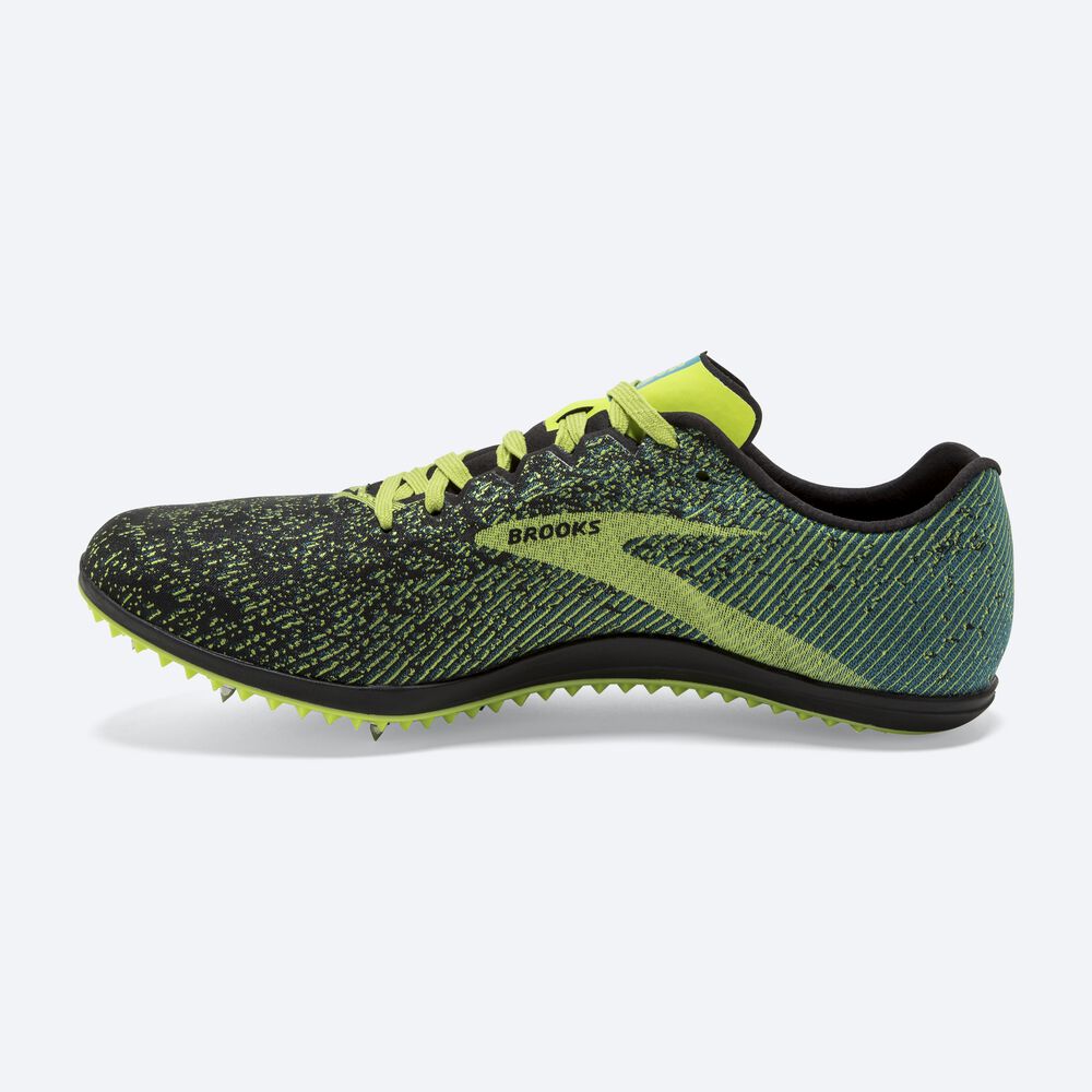 Brooks Mach 19 Moški Dirkaški Čevlji Črne Modre | Slovenija-34987