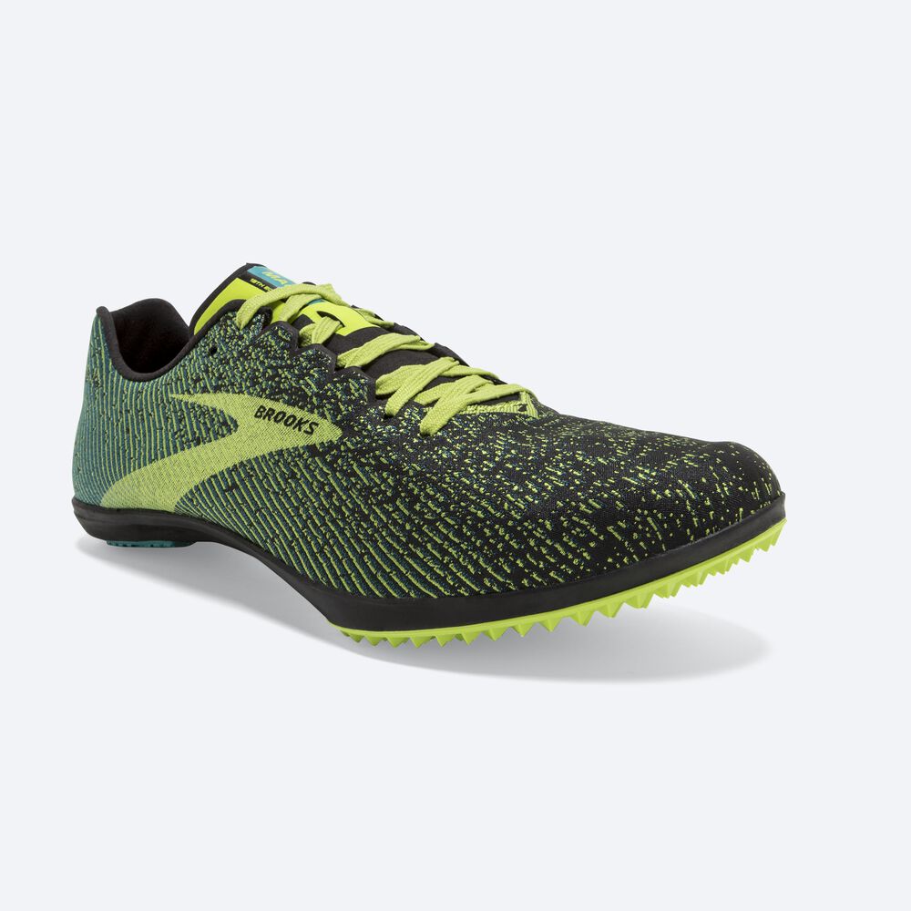 Brooks Mach 19 Spikeless Moški Dirkaški Čevlji Črne Modre | Slovenija-31908