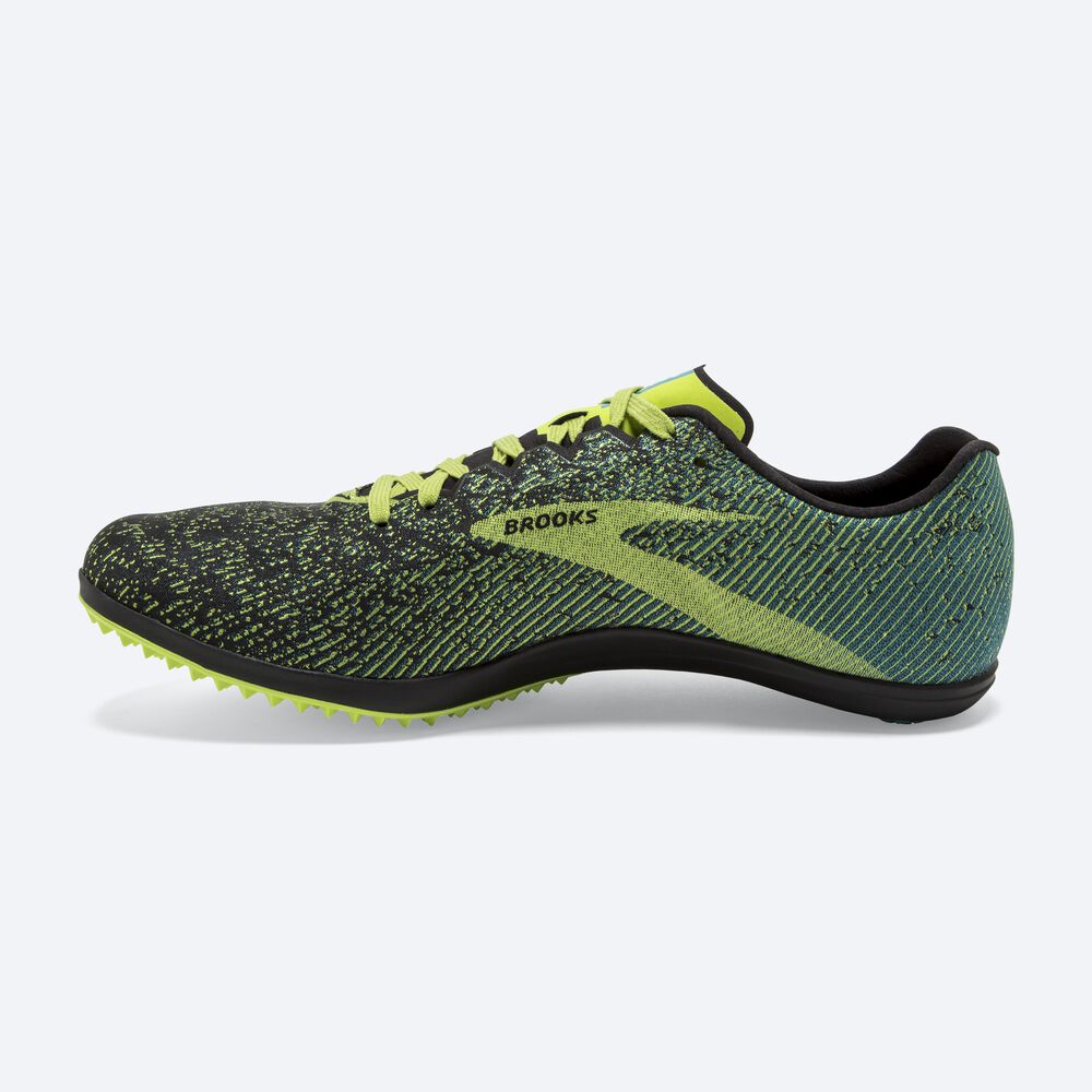 Brooks Mach 19 Spikeless Moški Dirkaški Čevlji Črne Modre | Slovenija-31908