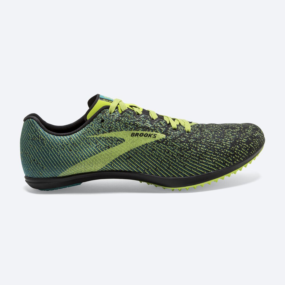 Brooks Mach 19 Spikeless Moški Dirkaški Čevlji Črne Modre | Slovenija-31908