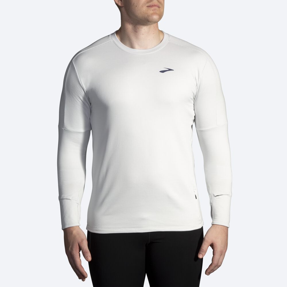 Brooks Notch Thermal Long Sleeve 2.0 Moški Majice Sive | Slovenija-70149