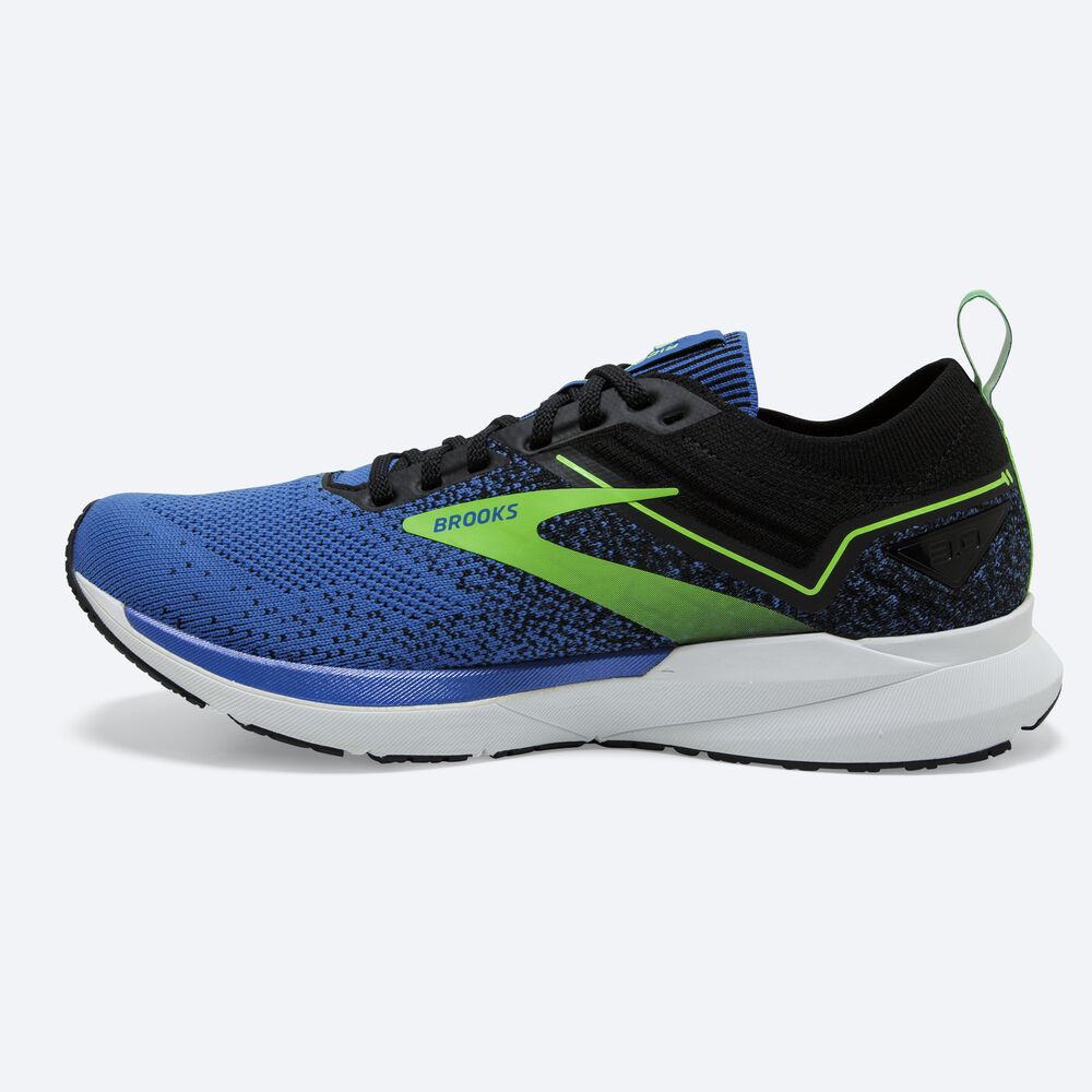 Brooks Ricochet 3 Moški Tekaški Copati Modre Zelene | Slovenija-48629