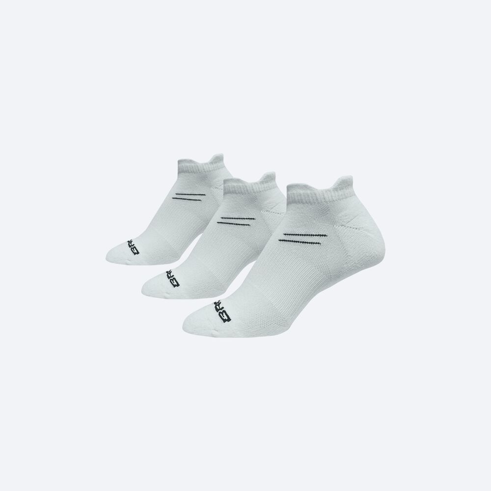 Brooks Run-In 3-Pack Moški Nogavice Bele | Slovenija-28173