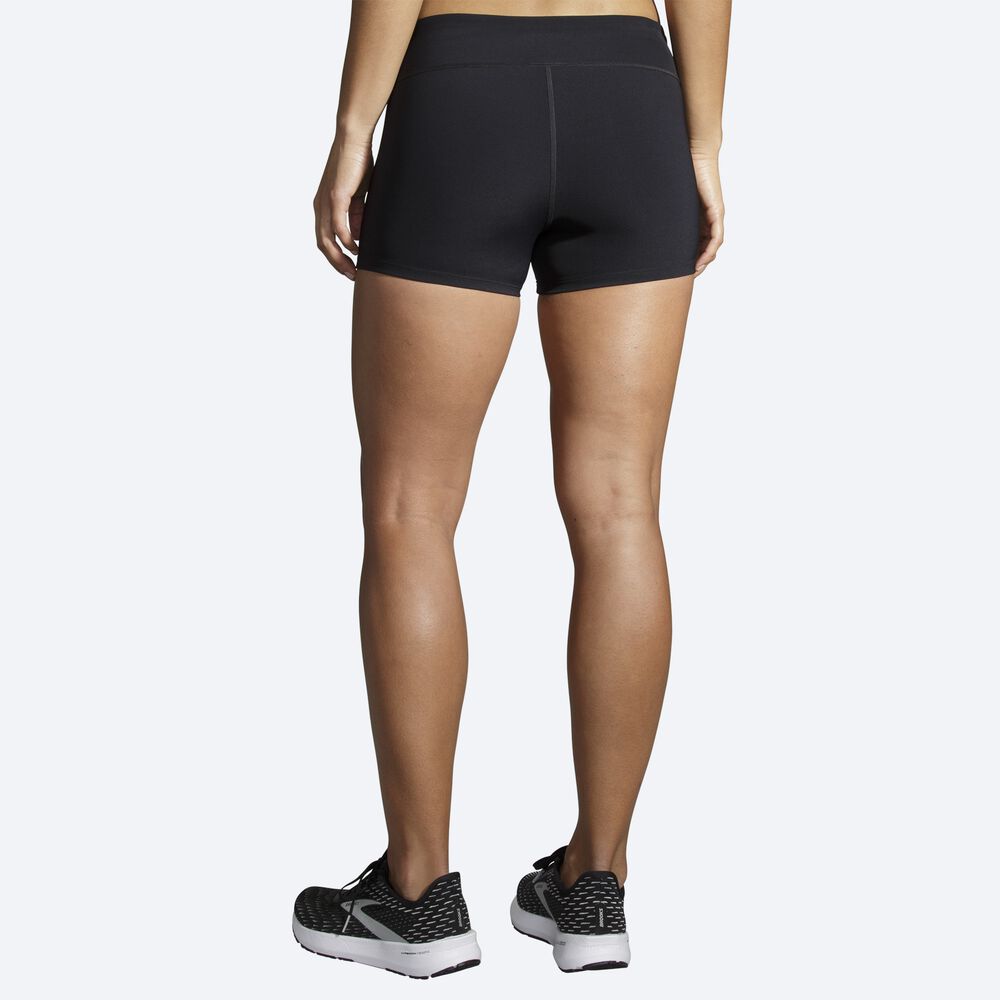 Brooks Speedwork Short Tight Ženske Hlačne Nogavice Črne | Slovenija-09534