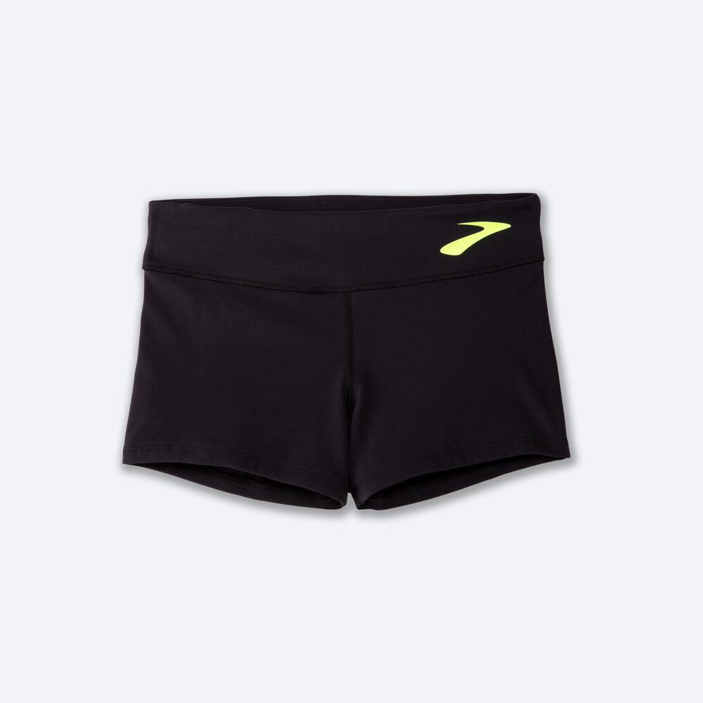 Brooks Speedwork Short Tight Ženske Hlačne Nogavice Črne | Slovenija-83167