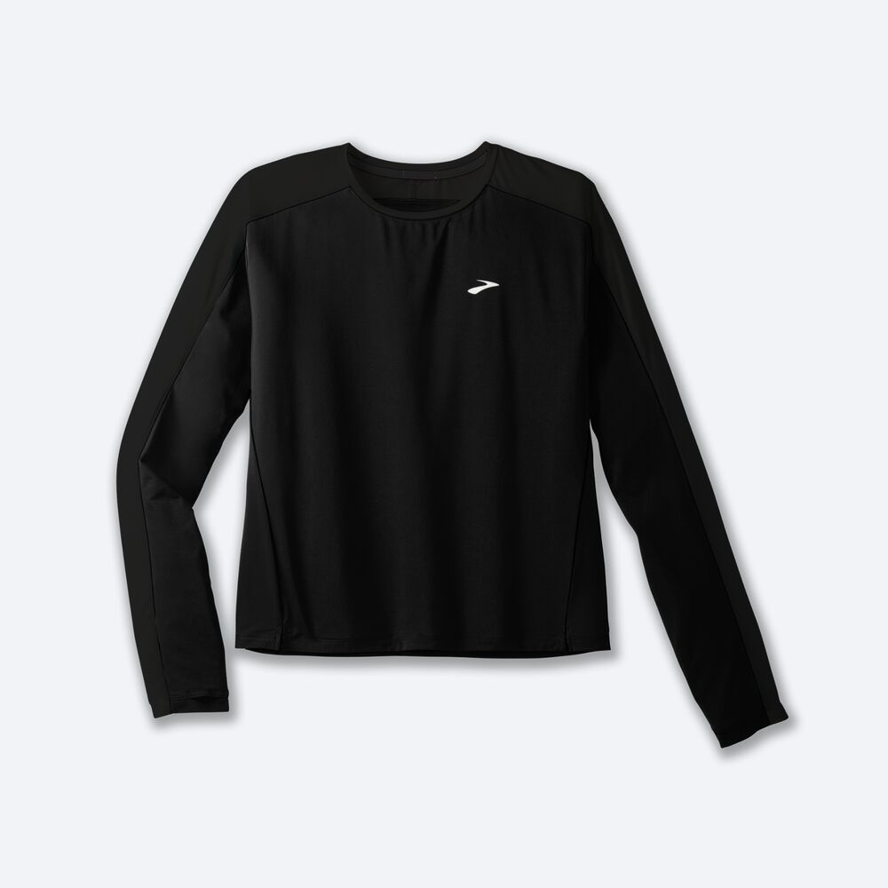 Brooks Sprint Free Long Sleeve 2.0 Ženske Majice Črne | Slovenija-83917