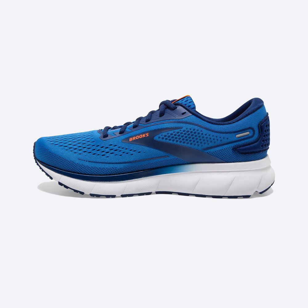 Brooks Trace 2 Moški Tekaški Copati Modre Modre Oranžne | Slovenija-29801