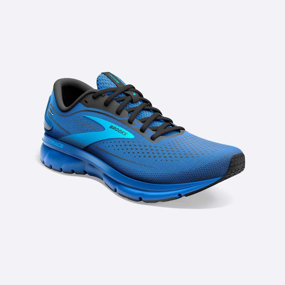 Brooks Trace 2 Moški Tekaški Copati Modre Modre Črne | Slovenija-63185